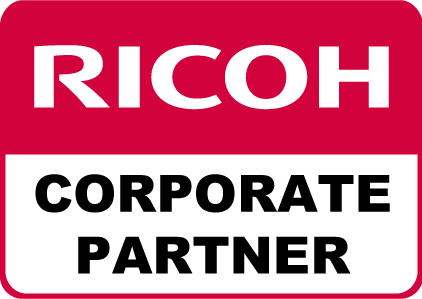 Siamo Partner  RICOH con certificazione CORPORATE DEALER - Stampanti multifunzioni ricoh